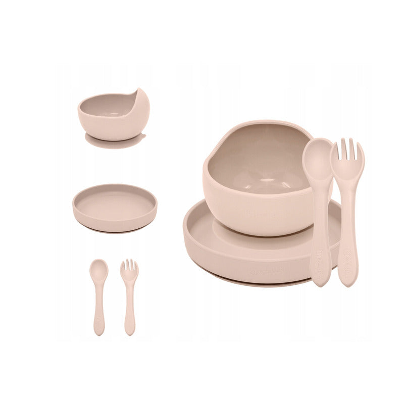 Set de hrănire Petite&Mars Take&Match Bej - imagine 1