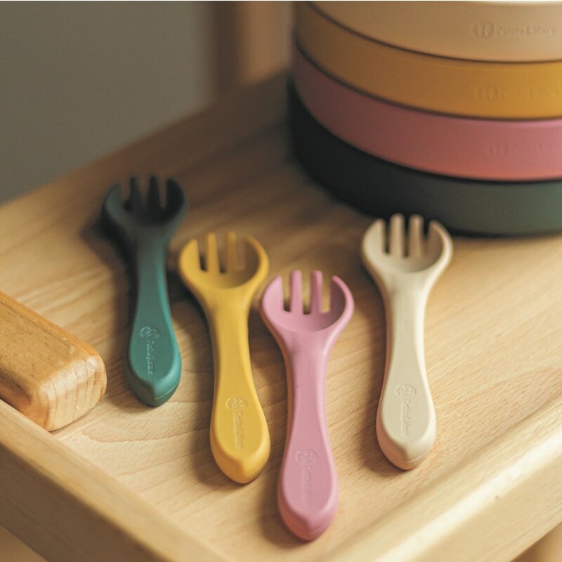 Set tacamuri, Petite&Mars, Take&Match, Din silicon, Fara BPA 6 luni+, Bej