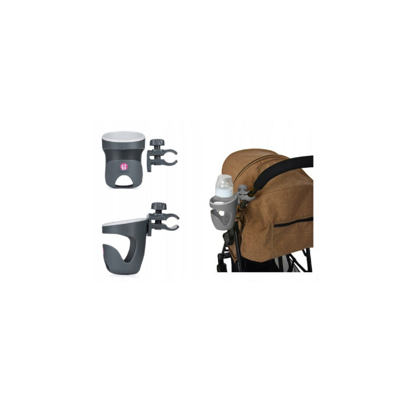 Suport universal biberon pahar Petite&Mars Handy pentru carucior si bicicleta