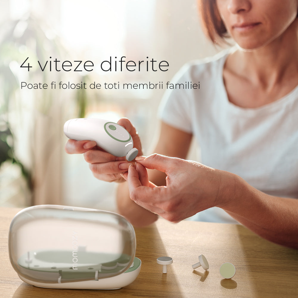 Pila de unghii electrica Momcozy silentioasa