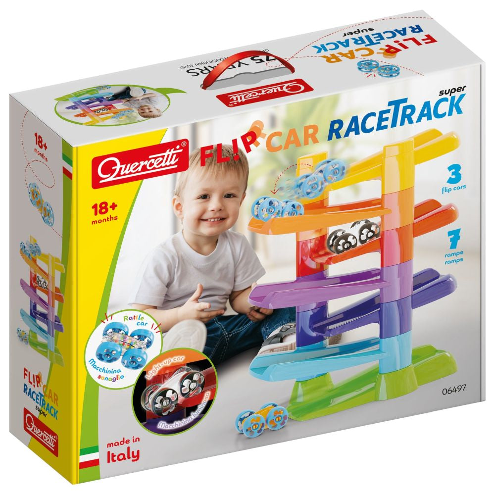 Pista de curse Flip Car Race Track Super Quercetti