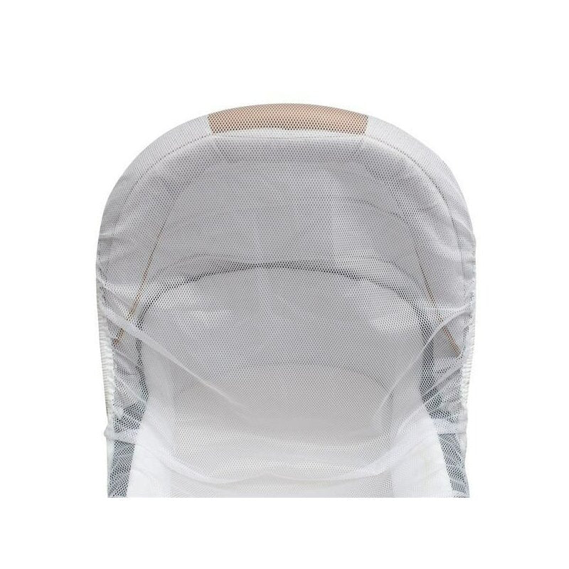 Plasă anti-insecte New Baby Basic albă – vedere frontală a plasei pe landou