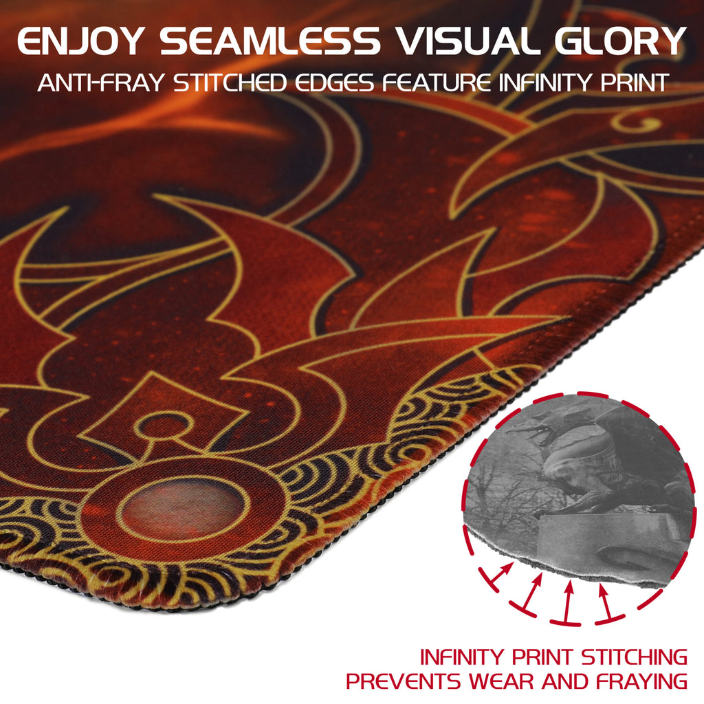 PlayMat Magic The Gathering - 5 Elemente Design | 61x35.5cm | ENHANCE Gaming
