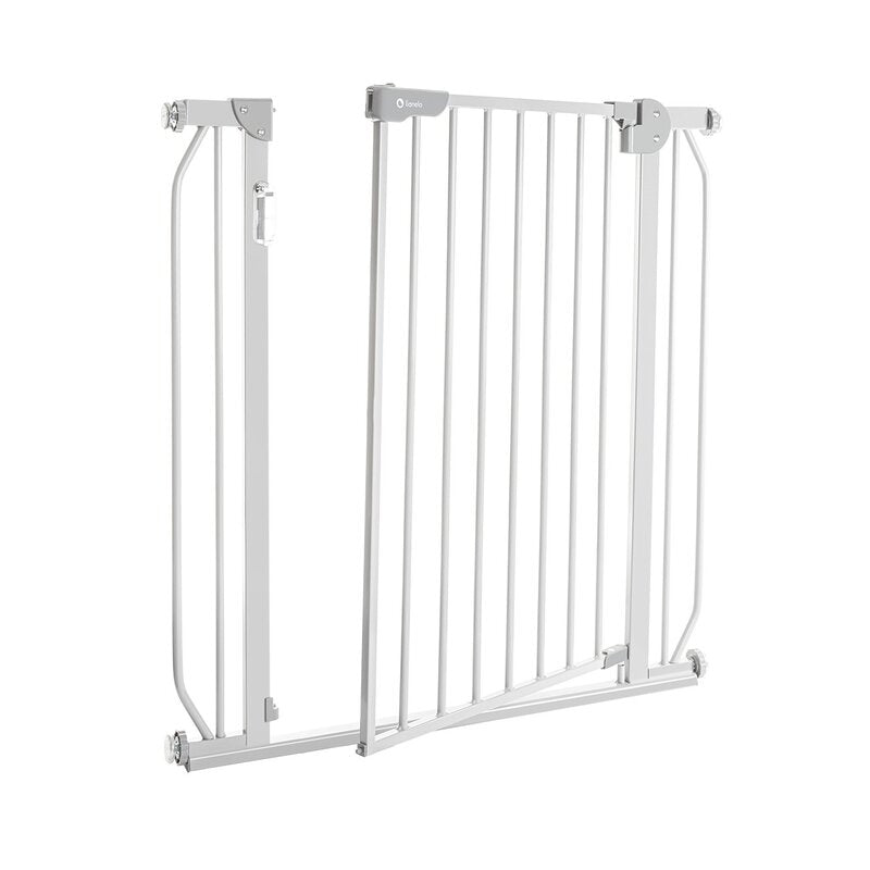 Poartă de siguranță Lionelo Truus Slim LED Gri – profil poartă