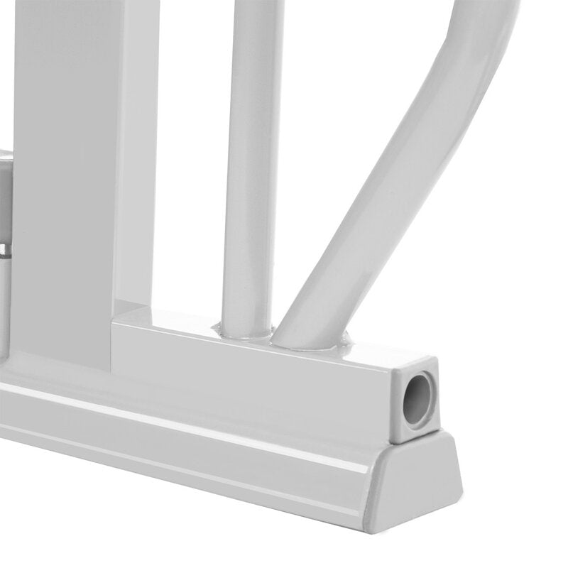 Poarta de siguranta, Lionelo, Truus Slim Led, Cu suruburi, Cu lumina Led cu senzor, 105 cm, Conform cu standardul european de securitate EN1930, Gri