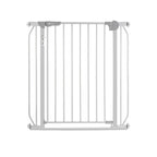 Poartă de siguranță Lionelo Truus Slim LED Gri – poartă de siguranță frontală