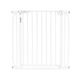Poartă de siguranță Lionelo Truus Slim LED Alb – poartă de siguranță frontală
