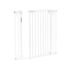 Poartă de siguranță Lionelo Truus Slim LED Alb – profil poartă
