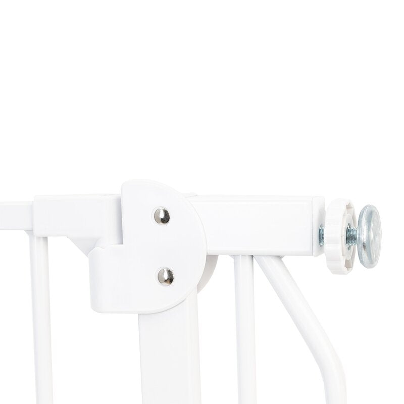 Poartă de siguranță Lionelo Truus Slim LED Alb – detaliu închidere