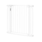 Poartă de siguranță Lionelo Truus Slim LED Alb – poartă deschisă