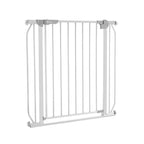 Poartă de siguranță Lionelo Truus Slim Gri – poartă deschisă