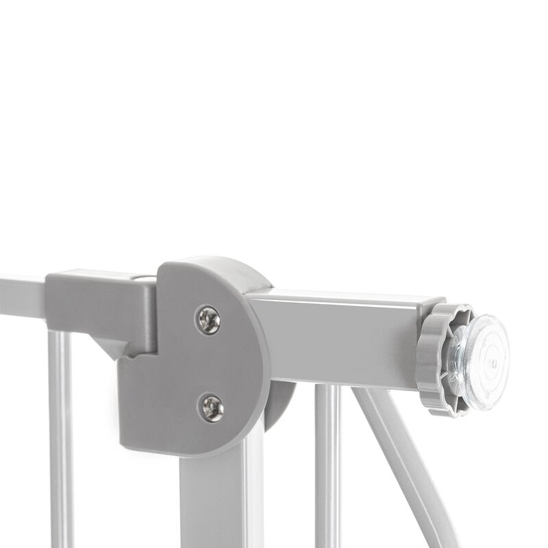 Poarta de siguranta, Lionelo, Truus Slim, Prin presiune, 105 cm, Conform cu standardul european de securitate EN1930, Gri