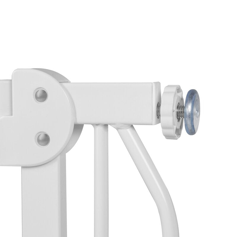 Poarta de siguranta, Lionelo, Truus Slim, Prin presiune, 105 cm, Conform cu standardul europeane de securitate EN1930, Gri Natur