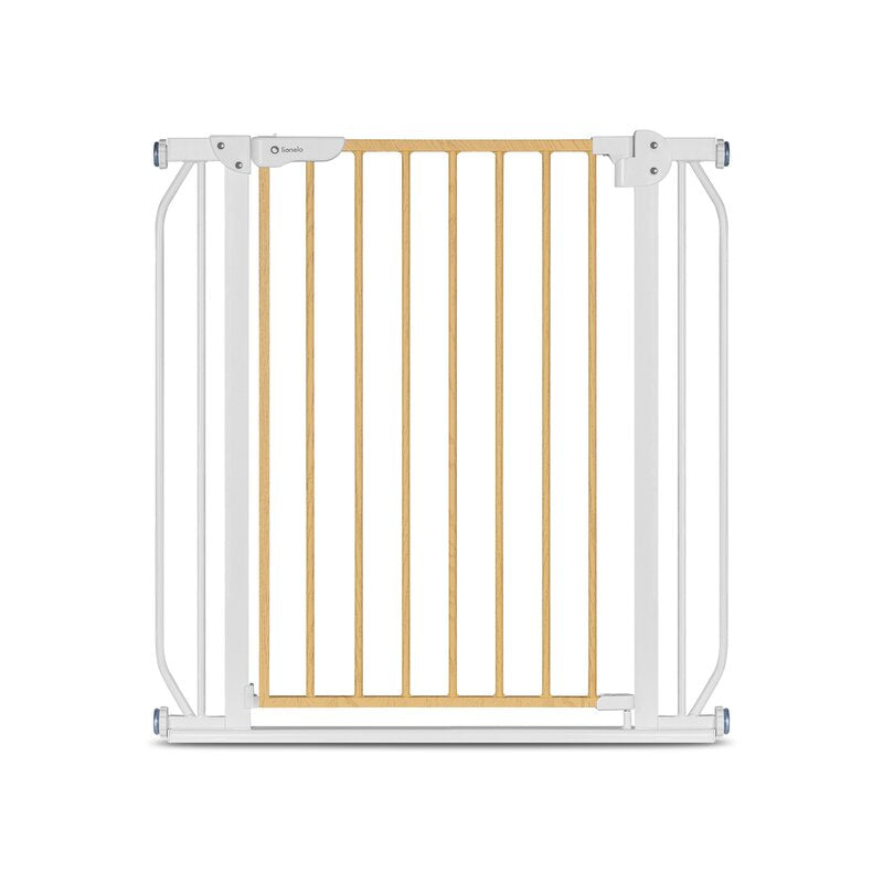 Poarta de siguranta, Lionelo, Truus Slim, Prin presiune, 105 cm, Conform cu standardul europeane de securitate EN1930, Gri Natur