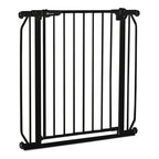 Poartă de siguranță Lionelo Truus Slim Black Onyx – poartă văzută lateral