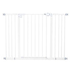 Poartă siguranță Qmini Thor 74–109,4 cm, Alb