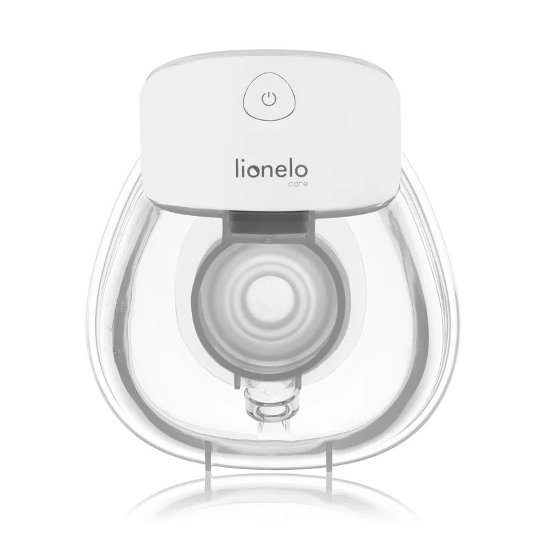 Pompă de sân Lionelo Fidi Free Lumi Alb - recipient iluminat de 180 ml
