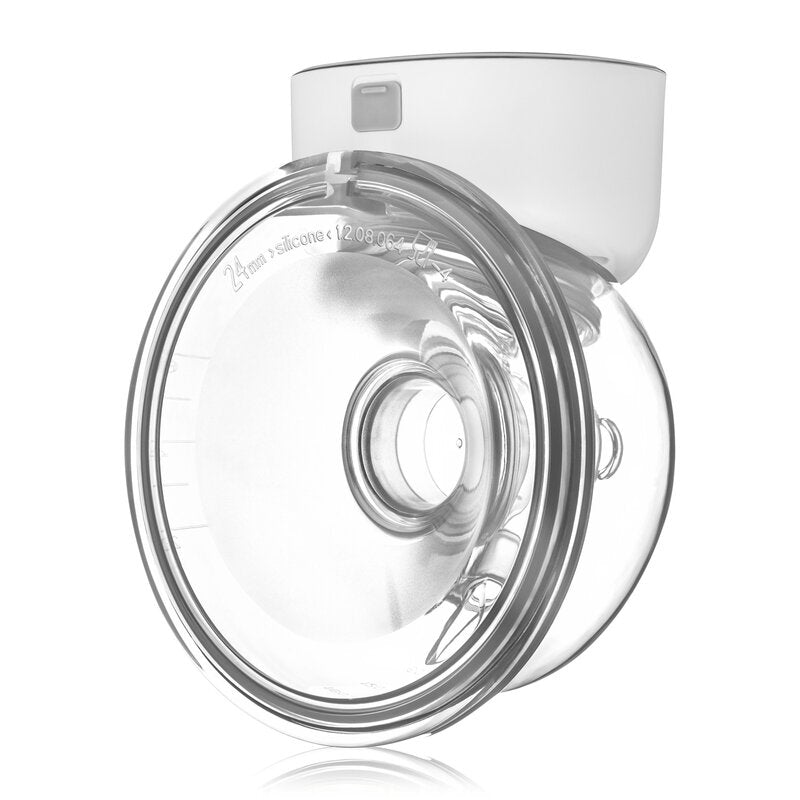 Pompa de san, Lionelo, Fidi Free Simple, Portabila, Cu accesorii, Hands-free, 9 functii de masaj, Functie de pauza, Capacitate 180 ml, Alb