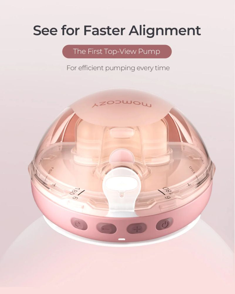 Pompa de San Dubla Hands-Free Momcozy Air 1 Ultra-Slim Wearable App Control
