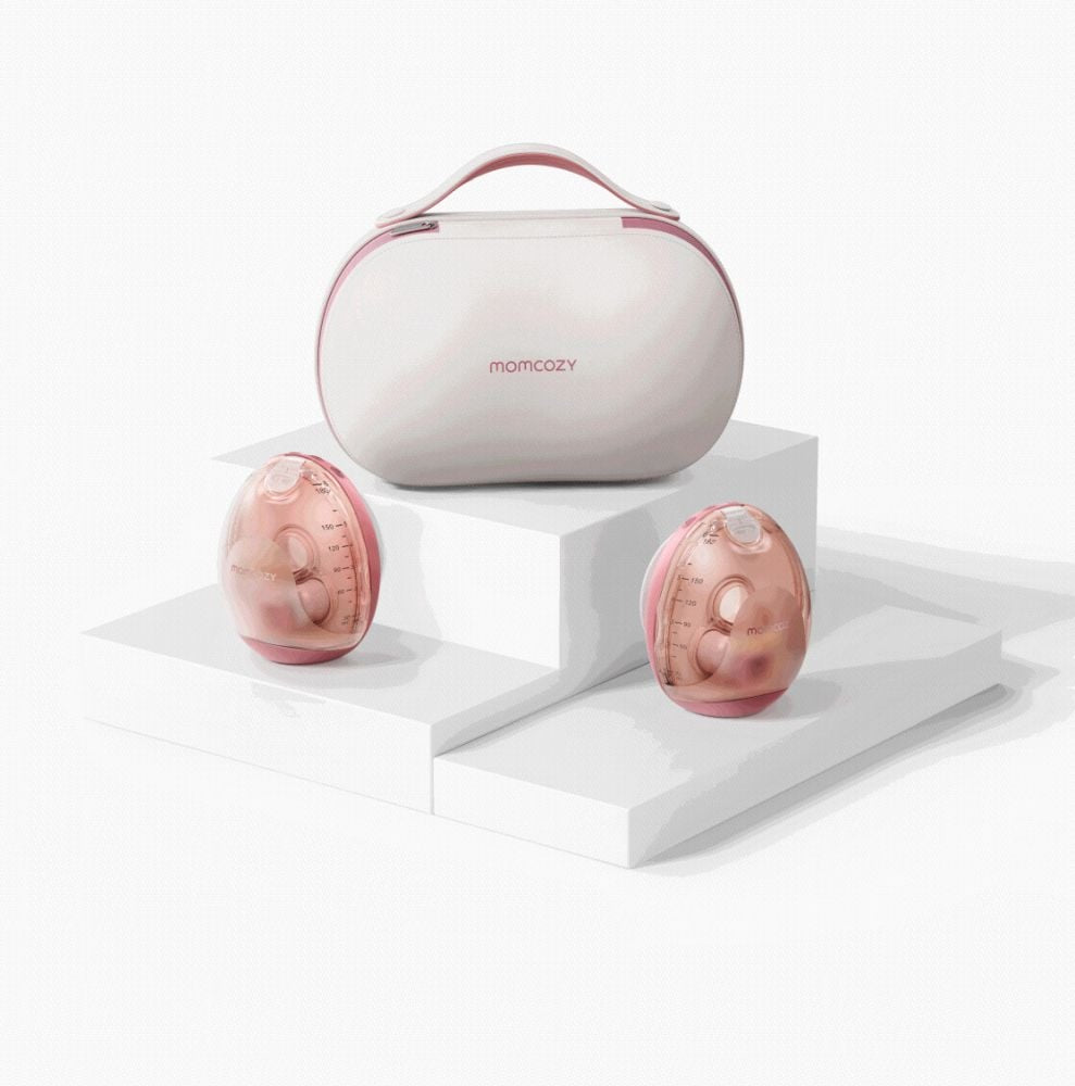 Pompa de San Dubla Hands-Free Momcozy Air 1 Ultra-Slim Wearable App Control