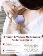 Pompa de san Momcozy S9 Pro Single Gri - imagine 10