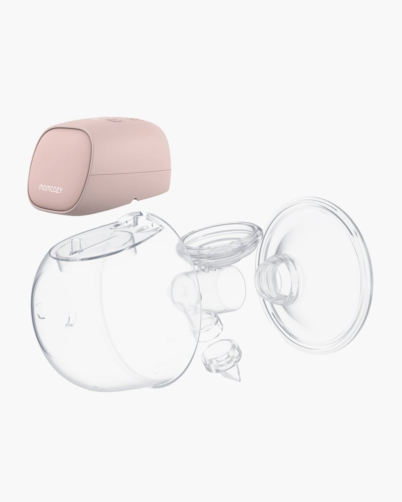 Pompă de Sân Momcozy Hands-Free S9 Pro Pink - Silențioasă, Portabilă, Elegantă