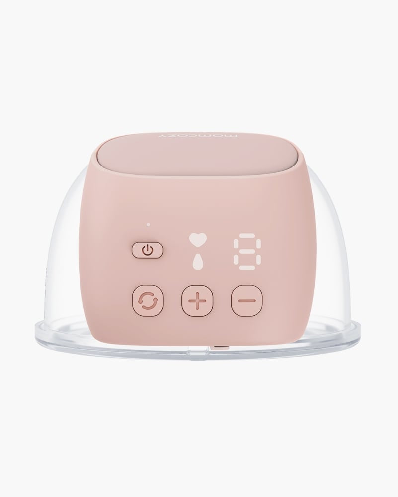 Pompă de Sân Momcozy Hands-Free S9 Pro Pink - Silențioasă, Portabilă, Elegantă
