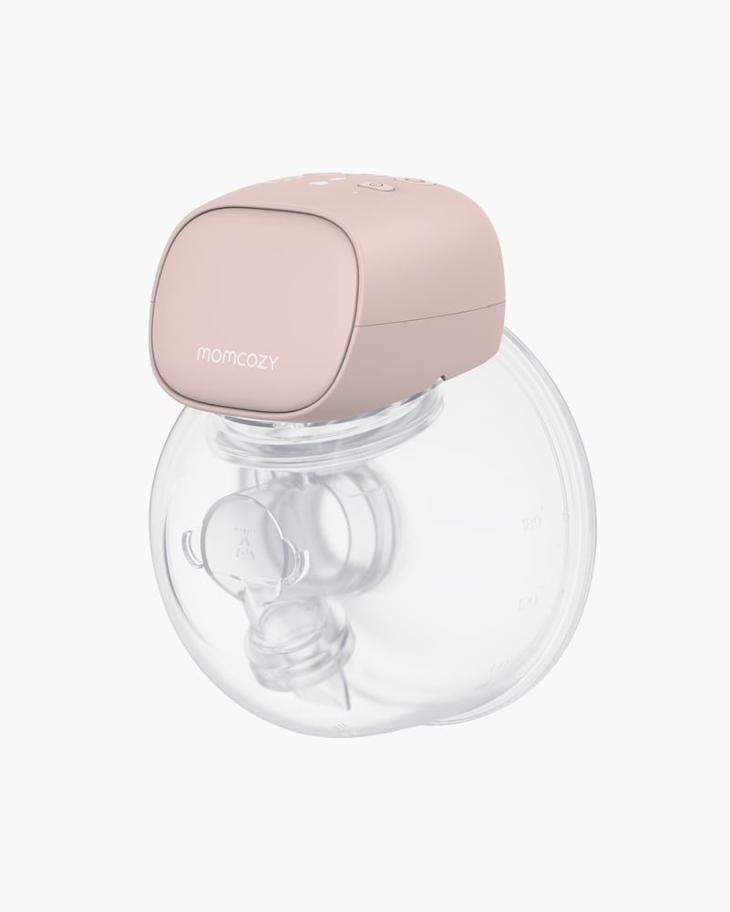 Pompă de Sân Momcozy Hands-Free S9 Pro Pink - Silențioasă, Portabilă, Elegantă