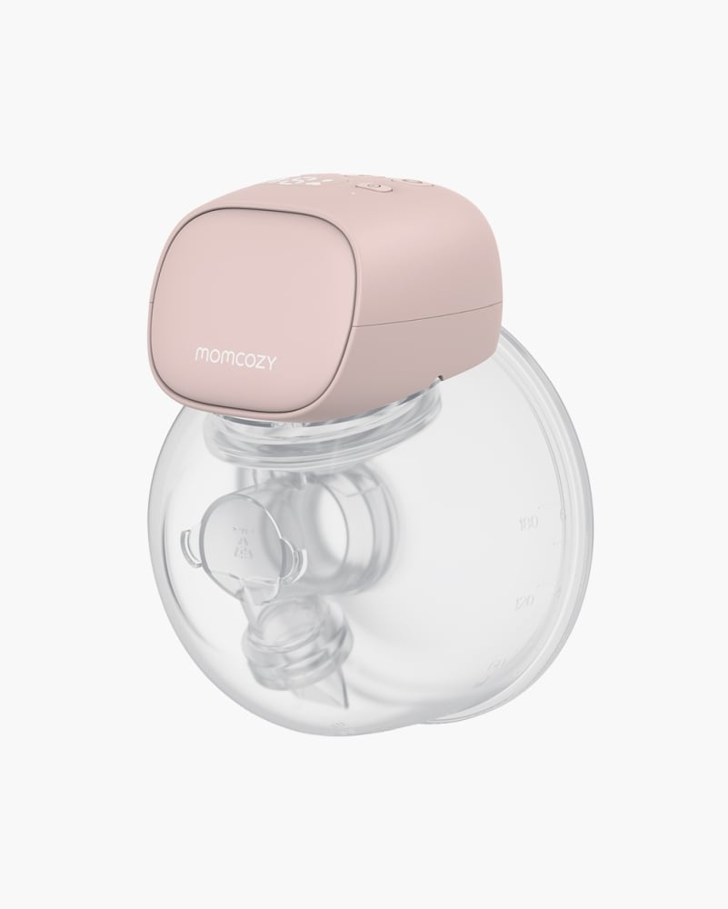 Pompă de Sân Momcozy Hands-Free S9 Pro Pink - Silențioasă, Portabilă, Elegantă
