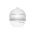 Pompa de san manuala si colector de lapte Lionelo Milky 2 in 1, Alb