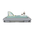Premergator, Feedo, Pliabil, Cu panou de joaca inclus, Cu inaltime reglabila in 3 pozitii, Cu sistem de franare, Dezvolta abilitatile motorii si senzoriale, Greutate maxima suportata 12 kg, 6 luni+, Mint