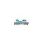 Premergator, Petite&Mars, Monty, Panou interactiv, Reglabil pe inaltime, Roti, Sustine 12 kg, Chevron Blue