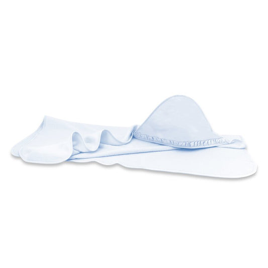 Prosop cu Glugă MimiNu 100x100 cm Royal Blue | Bumbac și Thermo Fleece | Oeko-Tex