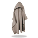 Prosop cu glugă Qmini Junior 120x85 cm, Mocha – vedere produs
