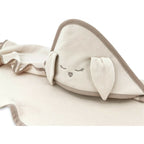 Prosop cu glugă Qmini Rabbit 100x100 cm, Bej – imagine 5