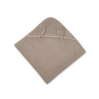Prosop cu glugă Qmini Rabbit 100x100 cm, Mocha – imagine 6