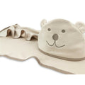 Prosop cu glugă Qmini Teddy Bear 100x100 cm, Bej – imagine 6