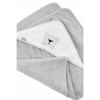 Prosop de baie Bocioland cu glugă, Teddy Bear Grey, imaginea 4