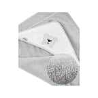 Prosop de baie Bocioland cu glugă, Teddy Bear Grey, imaginea 7