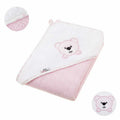 Prosop de baie Bocioland cu glugă, Teddy Bear Pink, imaginea 5
