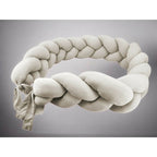 Aparatoare impletita MimiNu Soft Beige, 240 cm