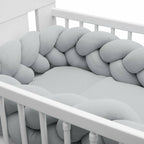 Aparatoare impletita New Baby Muselina 210 cm, Gri – detaliu lateral