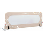 Protecție laterală pat FreeON Little Dots 135 × 57 cm, bej – vedere generală