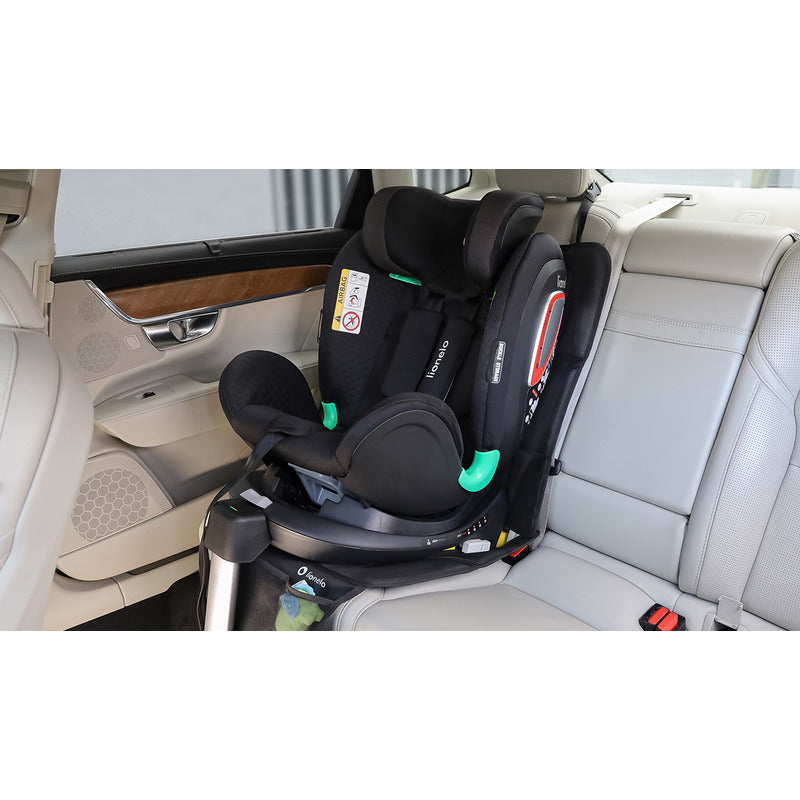 Protectie pentru bancheta masinii, Lionelo, Sikker, Material Oxford 600D, 121 5 x 47 5 cm, Negru