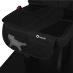 Protecție banchetă Lionelo Sikker Negru – buzunarul frontal văzut de aproape
