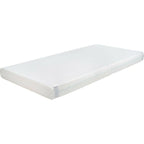 Protectie saltea, Bubaba, Impermeabila, Pentru patut de dimensiunea 120x60 cm, Din poliuretan, Spalare la 95 grade, 0 luni+, White