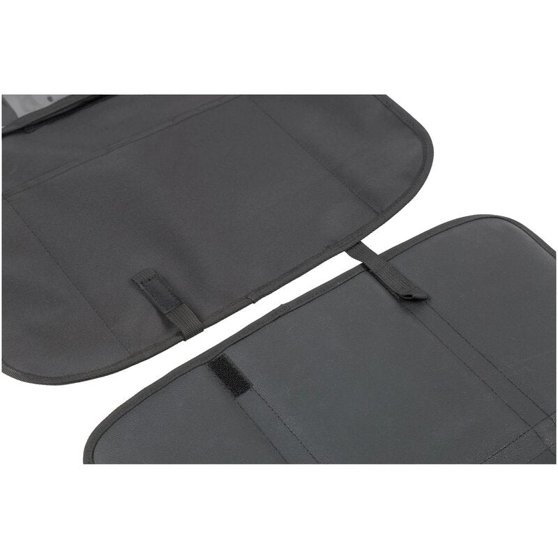 Protectie scaun auto, FreeON, Bancheta si spatar, Cu organizator, 3 in 1, Dimensiune 123x48.5 cm, Negru