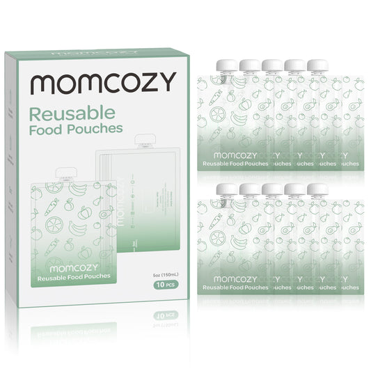 Pungi Alimentare Reutilizabile Momcozy 150 ml Set 10 Buc BPA-free