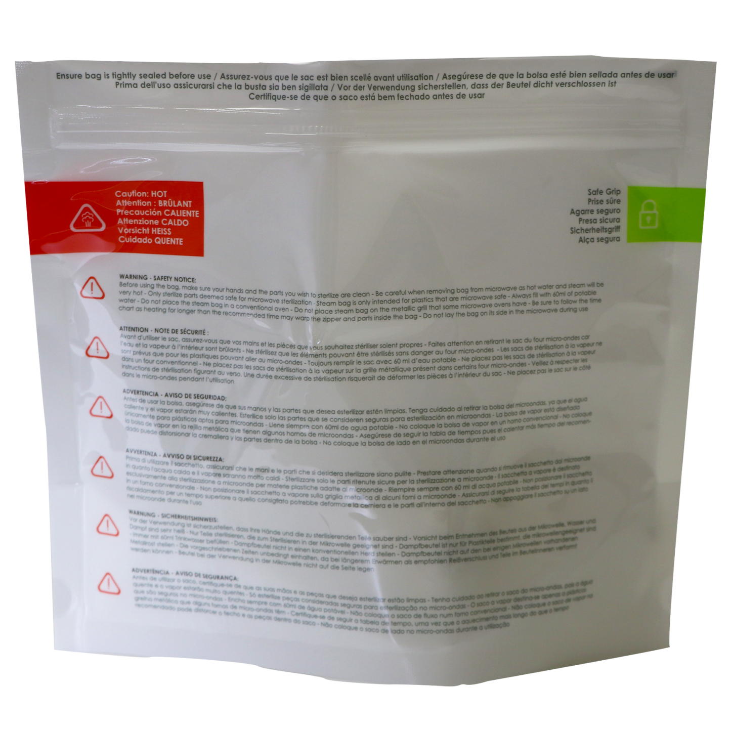 Pungi pentru sterilizare rapidă la microunde bbluv Steam