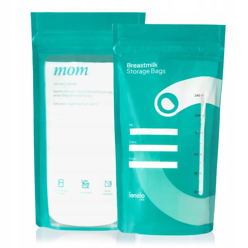 Pungi pentru stocare lapte Lionelo Milky Bags, 30 buc